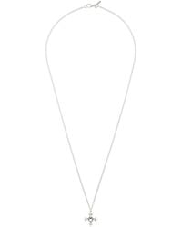 Emanuele Bicocchi - Crest & Crystal Necklace - Lyst