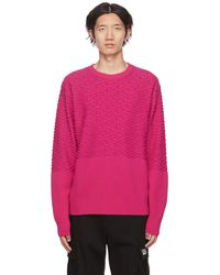 Versace - Pink La Greca Sweater - Lyst