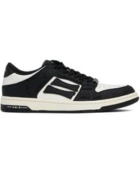 Amiri - ホワイト＆ブラック Skel-Top Low スニーカー - Lyst