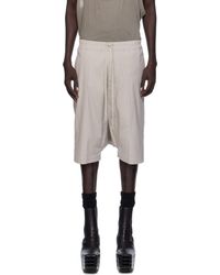 Rick Owens - Off- Concordians Rick's Pods Shorts - Lyst
