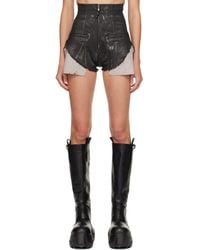 Rick Owens - Concordians Dirt Cutoffs Denim Shorts - Lyst