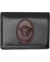 Versace - Roomy Leather Wallet - Lyst