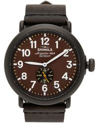 Shinola バーガンディ The Runwell 腕時計 47 Mm - マルチカラー