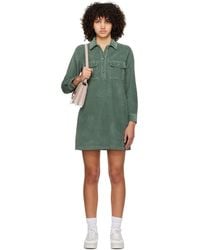 A.P.C. - . Green Mia Minidress - Lyst