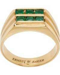 Ernest W. Baker - Stone Ring - Lyst