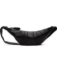 Lemaire - Medium Croissant Leather Bag - Lyst