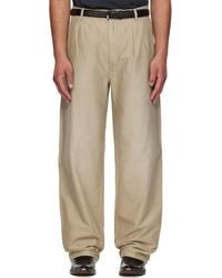 Maison Margiela - Unbrushed Moleskin Trousers - Lyst