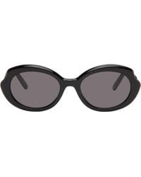 Loewe - Mini Oval Slim Sunglasses - Lyst