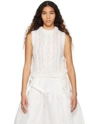 Cecilie Bahnsen - Off- Isa Vest - Lyst