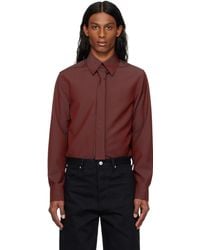Jil Sander - Tie Shirt - Lyst
