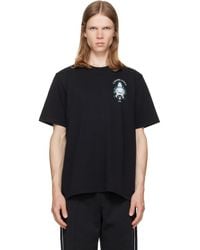 CASABLANCA - Hotel Emblem Short Sleeve T‑Shirt - Lyst