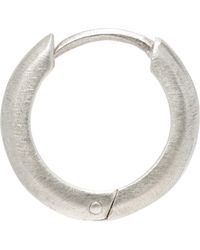 Parts Of 4 - シルバー V2 シングル フープピアス - Lyst