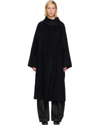 LE17SEPTEMBRE - Stand Neck Handmade Long Coat - Lyst