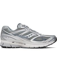 Saucony - Baskets Guide 7 Argentées À Technologie Progrid - Lyst
