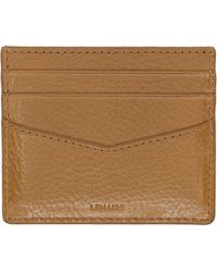 Lemaire - Tan Gear Card Holder - Lyst
