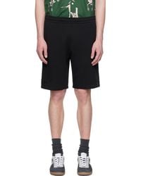 Lacoste - Cotton Fleece Cargo Shorts - Lyst