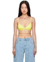 Mugler - Tan Gradient Long Sleeve T-Shirt - Lyst