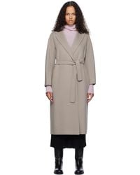 Max Mara - グレー Esturia コート - Lyst