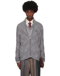 Vivienne Westwood - Fisherman Zip-Up Sweater - Lyst