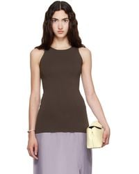 TOTEME - Classic Compact Knit Tank Top - Lyst