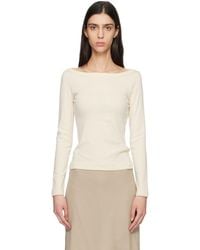 Flore Flore - Off- Steffi Longsleeve T-shirt - Lyst