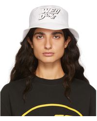 we11done - Basic Logo Bucket Hat - Lyst