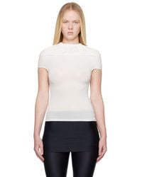 ALAINPAUL - Gathered Neck Tank Top - Lyst