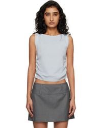DUNST - Layering Knit Tank Top - Lyst