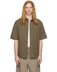 The Row - Khaki Patrick Shirt - Lyst