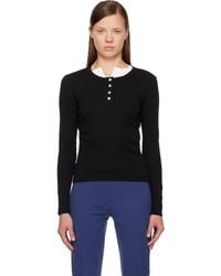 Flore Flore - Jess Longsleeve Henley - Lyst