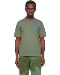 AFFXWRKS - T-shirt vert à image à logo imprimée - Lyst