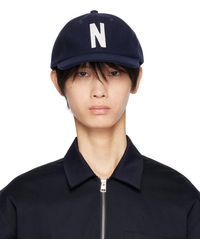 Norse Projects - Navy Sports Cap - Lyst