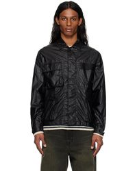 C.P. Company - ブラック Cs Ii ロゴ オーバーシャツ ジャケット - Lyst
