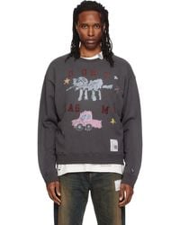 Maison Mihara Yasuhiro - Printed 'Kids Doodle' Sweatshirt - Lyst