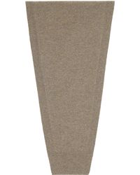 Lemaire - Beige Wrap Scarf - Lyst