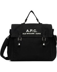 A.P.C. - 'Récupération' Messenger Bag - Lyst