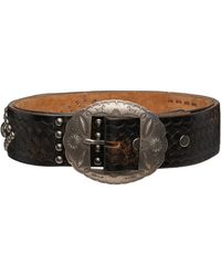 RRL - Studded Leather Belt - Lyst