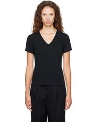 Leset - Margo V Neck T-Shirt - Lyst