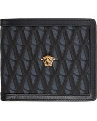 Versace - 'La Medusa' V Jacquard Wallet - Lyst