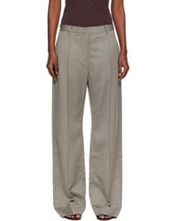 St. Agni - Oupa Pintuck Trousers - Lyst
