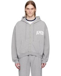 Ambush - 'Amb' Graphic Zip-Up Hoodie - Lyst