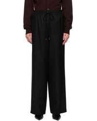 LE17SEPTEMBRE - Drawstring Easy Wool Trousers - Lyst