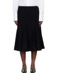Yohji Yamamoto - Eringi Midi Skirt - Lyst