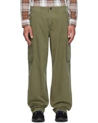 Burberry - Cotton Cargo Trousers - Lyst