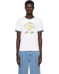 CASABLANCA - Contrast Ringer Kawaii Tennis Ball T-Shirt - Lyst