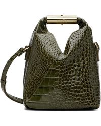 MM6 by Maison Margiela - Crossbody New Triangle Tote - Lyst