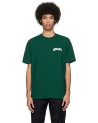 Carhartt - Green University Script T-shirt - Lyst