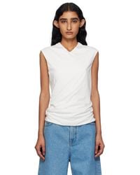 6397 - High V Tank Top - Lyst