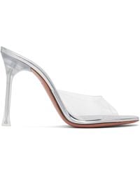 AMINA MUADDI - Alexa Glass Slipper 105 Heeled Sandals - Lyst