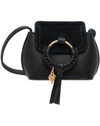 See By Chloé Joan Small Leather Crossbody Bag - Black